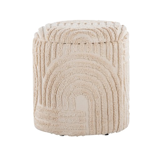 Tahoe 18" Sand Ottoman